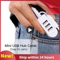 Konverter multifungsi 3in1 Charger 3USB pemisah multifungsi 3A ekspansi garis ekstensi HUB Multi-port untuk Iphone untuk komputer/PC Laptop