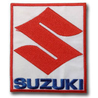 อาร์ม ตัวรีด อาร์มติดเสื้อ รถ ลาย โลโก้ ตรา Suzuki ซูซูกิ อุปกรณ์ตกแต่งรถ สำหรับตกแต่งเสื้อผ้า