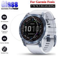 ✺☃ 1 sztuk 9H Premium hartowane szkło dla Garmin Fenix 7 7S 7X 6 6S 6X Pro 5 5s inteligentny zegarek wyczyść HD folia zabezpieczająca ekran akcesoria