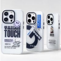 【Matte acrylic hard case/Touch】เคส compatible for iphone 11 13 12 14 pro max