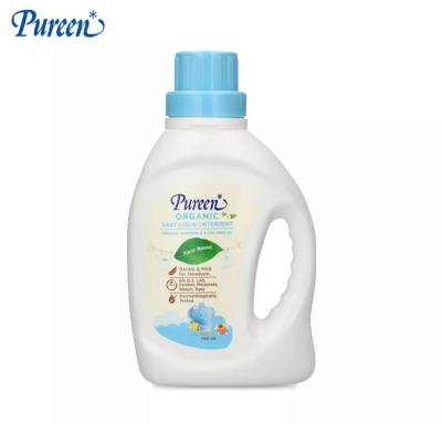 Pureen  เพียวรีน ผลิตภัณฑ์ น้ำยาซักผ้าซัก สำหรับเด็ก สูตรออร์แกนิค ขนาด 750 มล 1 ขวด