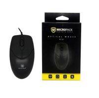 MOUSE (เมาส์) MICROPACK M101 WIRED OPTICAL BLACK สินค้ารับประกัน 1 ปี