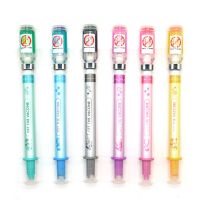 hot！【DT】 12Pcs Syringe Gel Pens for Doctor Plastic Ballpoint Writing Supplies