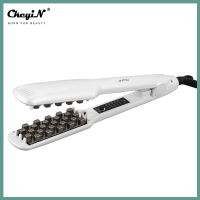 【CC】 Hair Crimper Volumizer Fluffy Corrugated Curler Flat Iron Corn Splint Perm 5 Temperatures