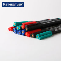 Staedtler 313/317/318 Lumocolor Permanent Marker S M F Felt Tip Waterproof Writing for CD Graffiti Metal Glass Office SuppliesHighlighters  Markers
