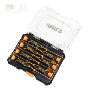 INGCO HKSD0718 ชุด ไขควงซ่อมนาฬิกา / ไขควงงานละเอียด 7 ตัวชุด ( Precision Screwdriver Set ) HOME