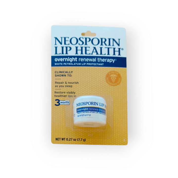 (USA) Neosporin Lip Health. Overnight Renewal Therapy. 7.7 grams ...