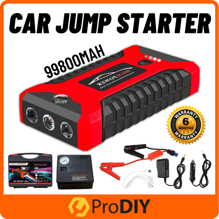 Car Jumper Power Bank Kereta Multifunction Jump Start Power Bank Car