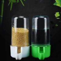 2 ชิ้น BIRD Feeder เครื่องจ่ายน้ำพลาสติกสำหรับนกแก้ว Parakeet Cockatiel Conure Lovebird ใช้งานง่าย 100ml 60ml