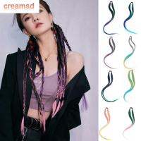 CREAMSD ธรรมชาติ10สีทนความร้อนได้ไฮไลต์ไล่โทนสีลาดยาววิกผมหยิกผมต่อใยสังเคราะห์กิ๊ฟติดผมในหนึ่งชิ้นวิกผมปลอม