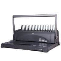 【กรุงเทพจัดส่งสินค้า】Binding Machine เครื่องเจาะกระดาษและเข้าเล่มเอกสาร สั้นกระดูกงู ยี่ห้อ Deli 3871 เครื่องเข้าเล่ม เครื่องทำรายงาน เครื่องเจาะ สำนักงาน เครื่องเ