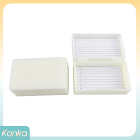 ✨ Konka ที่ใส่ตู้กล่องสไลด์กล้องจุลทรรศน์กล่องสไลด์กล่องสไลด์ทางพยาธิวิทยา