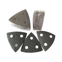 【cw】 26PCs 80x80MM 3 HOLE Sander Paper amp; Sandpaper Disc Abrasive Tools Sanding adhesive Sanderhook 【hot】