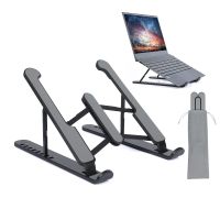 Foldable Laptop Stand Portable Notebook Support Base Holder Adjustable Riser Cooling Bracket for Laptop &amp; Tablet Accessories Laptop Stands