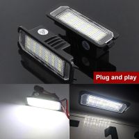 【LZ】๑✿◊  2X Number LED License Plate Light For VW Golf MK4 MK5 MK6 MK7 7.5 new Beetle Passat B6 Eos Lupo Seat Leon Altea