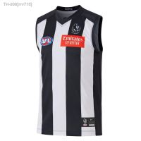 ฟุตบอล 2023Rugby World Cup 2023AFL Vest Crow Home Sleeveless Rugby Jersey High Quality Size S-3XL