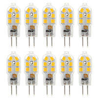 Beeforo G4 LED 3วัตต์12 * 2835SMD 300-360 LM จุดไฟ T ตกแต่งข้าวโพดหลอดไฟ Bi-PIN lightreplace HAL โคมไฟ360องศา (10ชิ้น)