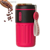 ▪ 20pr3412 Garrafa térmica inteligente com exibição de temperatura Caneca Frascos vácuo aço inoxidável Copos café inteligentes 410ml