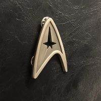 【LZ】❏☃  Divisão de comando distintivo para festa de Halloween Metal Brooch Star Costume Trek Acessório Ciência Engenharia Medicina Starship Pins adereços