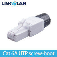 【Thriving】 C&amp;T e-MartMall เปิดตัว RJ45 8P8C STP ป้องกัน Field Connector-RJ45การสิ้นสุดปลั๊กสำหรับ Cat.6/6A/7 23AWG Solid สายเคเบิลติดตั้ง