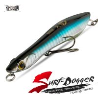 Kingdom Floating Pencil Fishing Lures 95mm 110mm Sinking Hard Lure for Long Casting Fish Lure Bait Floats for Pike Fishing Lure