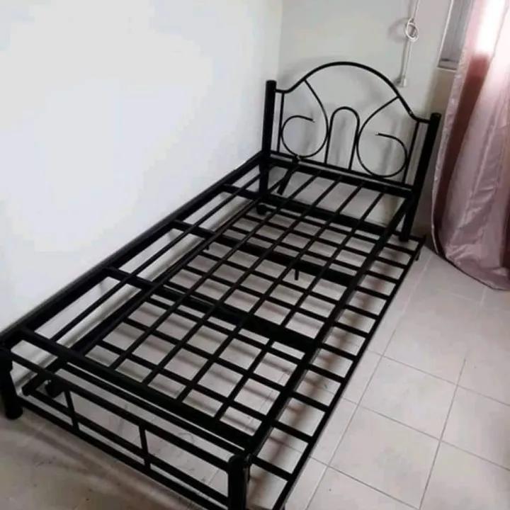 beds double deck SINGLE BED 36x75 AND PULL OUT 36x75 | Lazada PH