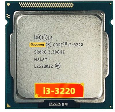 I3หลัก3220 I3-3220 CPU SR0RG 3.30กิกะเฮิร์ตซ์3M โปรเซสเซอร์ LGA1155แกนคู่