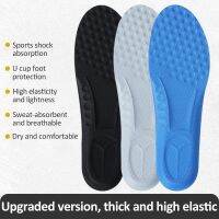 2022 New Memory Foam Insoles For Shoes Sole Deodorant Breathable Cushion Running Insoles For Feet Man Women Orthopedic Insoles