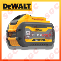 DeWALT DCB609 DeWALT แบตเตอรี่ แบตเตอรี่ไฟฟ้า แบตเตอรี่ไร้สาย แบตเตอรี่ไฟฟ้าไร้สาย แบตเตอรี่สำรอง FLEXVOLT 20V-60V 9Ah