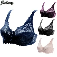 Julexy C D E ขนาดใหญ่2020ผู้หญิง lette Ultrathin ผ้าฝ้าย ssiere Hollow Out ชุดชั้นใน Y Lace Plus ขนาด