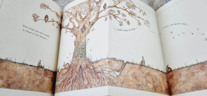 หนังสือ-เด็ก-it-starts-with-a-seed-paperback-by-laura-knowles-author-jennie-webber-artist-ความรู้-ต้นไม้-ภาพสวย-nature-tree-plant-seed