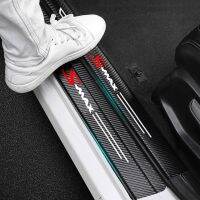 Car Sticker Carbon Fiber Decorative Strip Car Door Sill for Ford SMAX Auto Accessories Electrical Connectors