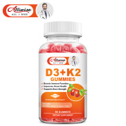 Alliwise Vitamin D3 & K2 Gummies Strong Bone