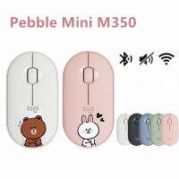 Pebble M350ขนาดเล็กบลูทูธ &amp; นาโนการเชื่อมต่อคู่1000DPI เมาส์แบบออปติคัลที่มีความแม่นยำสูง