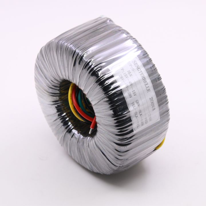 หม้อแปลง-toroidal-ทองแดงบริสุทธิ์200w-28-double-15v-หม้อแปลงกำลังเครื่องกระจายเสียงเสียง