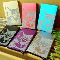 กล่องเคสใส่นามบัตร/บัตรเครดิต แบบดันขึ้น ลายแมว