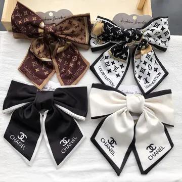 Louis Vuitton Inspired Hair Clips - Mini Bow Tie Style - Set of 2