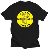 Large mens short sleeves Men T New Klein Tools Power Hand Logo Black Funny Tshirt Novelty Tshirt 4XL.5XL.6XL