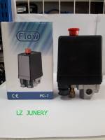 Pressure switch  เพรชเชอร์สวิทช์ ปั๊มลมโรตารี่ และออลฟรี แบบไม่มีเกลียว 4ทาง By JUNERY SHOP THAILAND