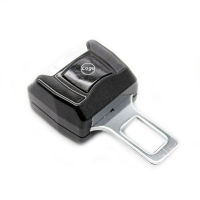 1PCS Free Car Logo Universal Vehicle Seat Belt Extension Padding Extender Strap Safety Buckle Clip Plug Accessories