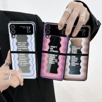 Samsung Z เคสพลิกสวยงาม Flip4 Z Flip3พร้อมโซ่ย้อนยุคโปร่งใสสำหรับ Samsung Galaxy Z Flip 4 Z Flip 3เคสโทรศัพท์ป้องกัน