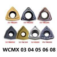 WCMX U ดอกสว่านคาร์ไบด์แทรก WCMX030208 WCMX040208 WCMX050308 WCMX06T308 WCMX080412 R-53 YBG201 YBG202 YBG205 YD201 YBC252 เครื่องมือ