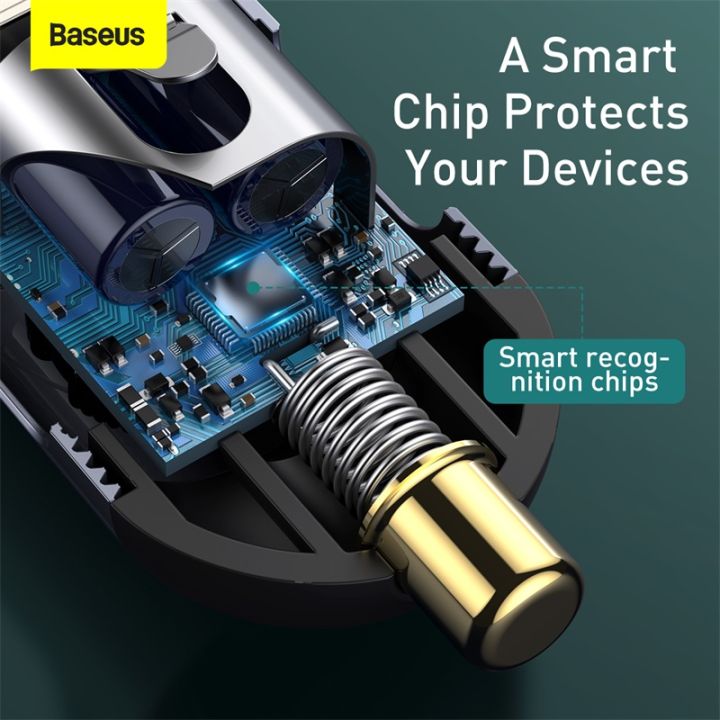 baseus-120w-pd-car-charger-quick-charger-qc-3-0-pd-3-0-for-iphone-12-samsung-type-c-usb-charger-portable-usb-phone-charger