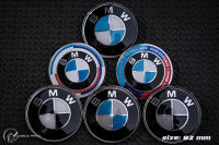 BMW Logo Emblem สำหรับฝากระโปรงหน้า และ หลัง ขนาด 82mm  (ส่งจากไทย)