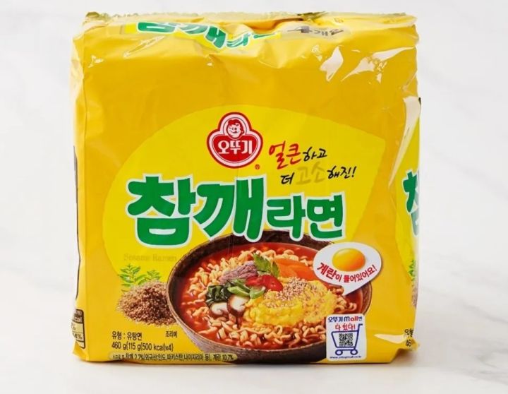 มาม่าเกาหลี-รามยอนรสงา-ottogi-chamgge-ramyeon-sesame-ramyun-65g-110g-115g