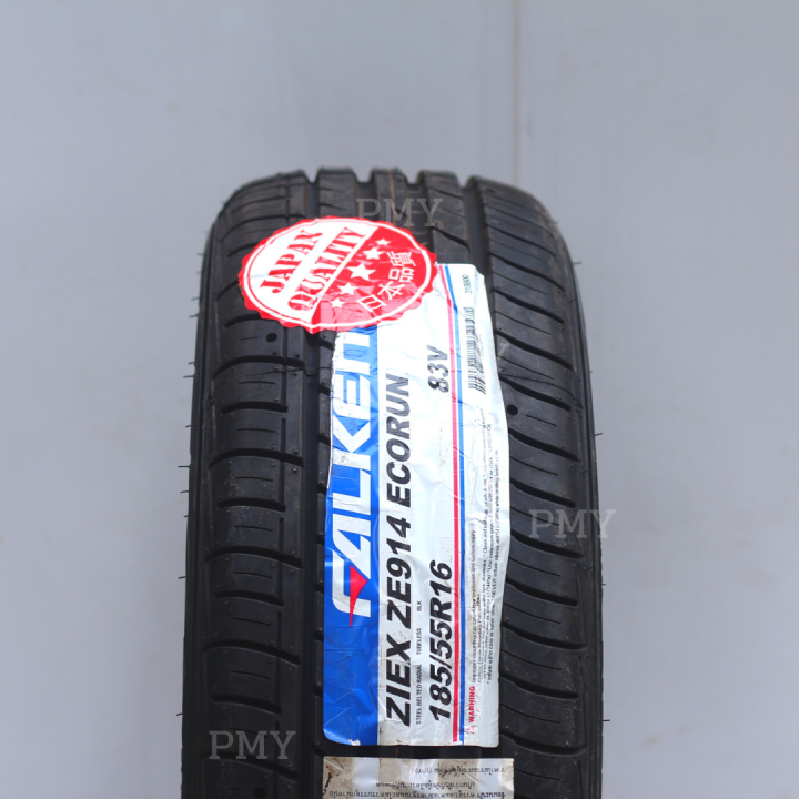 185-55r16-ยางรถยนต์-ยี่ห้อ-falken-รุ่น-ze914-ราคาต่อ1เส้น-ราคาพิเศษสินค้ามีจำนวนจำกัด-แถมจุกแต่งสีพรีเมี่ยมทุกเส้น