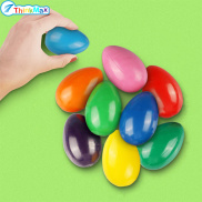 9 cái bộ 9 màu sắc hình trứng Palm Grip Bộ bút chì không độc hại sơn bút