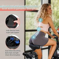 Oversized Comfort Bike Seats, Electric Bike,Road Bike, Universal Fit Bicycle Seats Cushion for Men and Women