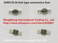 Original new 100% 0498125.M bolt type automotive fuse 0498/498 midi insurance 125A 32V Fuses  Accessories