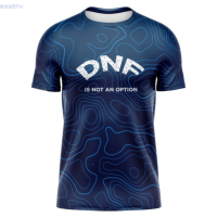 New！Thailand 2023！Running T-shirt Pre-order UTMB DNF Navy Blue High quality products （Freeprinting of names）